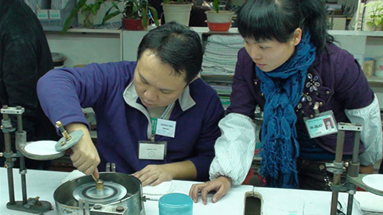 As a GIA student and alum, you’ll get to see how craftsmen turn rocks into beautiful gemstones. As a GIA student and alum, you’ll get to see how craftsmen turn rocks into beautiful gemstones.