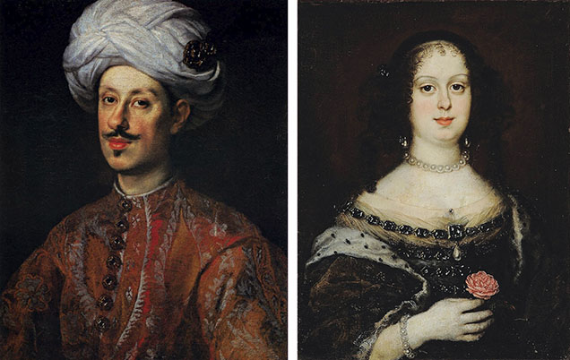 Figure 18. Ferdinando II de’ Medici (1610–1670) and his wife, Vittoria della Rovere, were significant patrons of the arts, supporting painters, jewelers, sculptors, and musicians while accumulating vast collections of art, jewels, and decorative objects. Courtesy of Wikimedia Commons.
