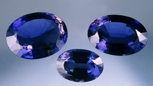 Fashioned, transparent iolite usually contains very few inclusions. It can even be eye-clean. - Nicholas Del Re, courtesy Anil B. Dholakia, Adris Oriental Gem and Art Corp. Fashioned, transparent iolite usually contains very few inclusions. It can even be eye-clean. - Nicholas Del Re, courtesy Anil B. Dholakia, Adris Oriental Gem and Art Corp.