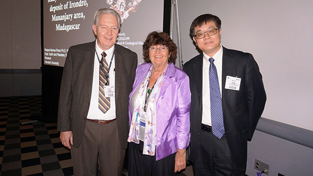 A group photo of the three organizers of the GIA technical sessions A group photo of the three organizers of the GIA technical sessions