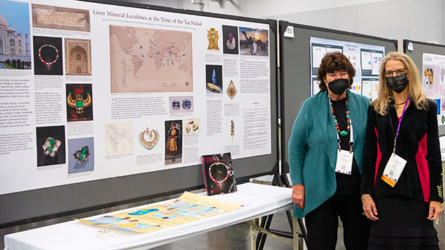 Poster highlighting gem sources used in seventeenth-century Indian jewelry. Poster highlighting gem sources used in seventeenth-century Indian jewelry.