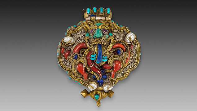 Amulet case (gau) from Nepal Amulet case (gau) from Nepal
