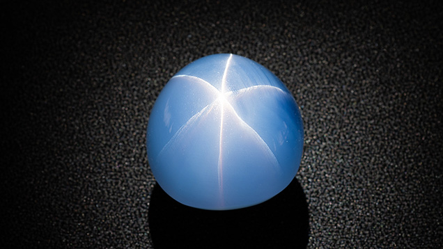 The world’s largest gem-quality blue star sapphire.