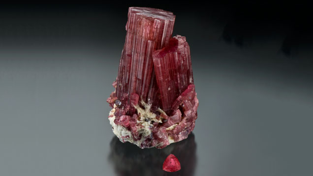 Rubellite Tourmaline Crystal Rubellite Tourmaline Crystal