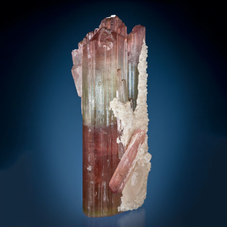 Bicolor Tourmaline Crystal Bicolor Tourmaline Crystal