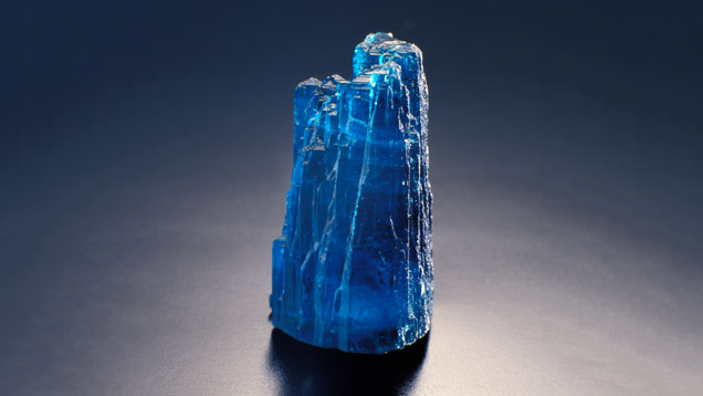 Paraíba Tourmaline. Copper is the element that contributes to this Paraíba tourmaline’s highly prized color.
