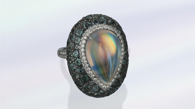 Moonstone Ring. Moonstone’s mysterious, billowy, glow has fascinated people for centuries.