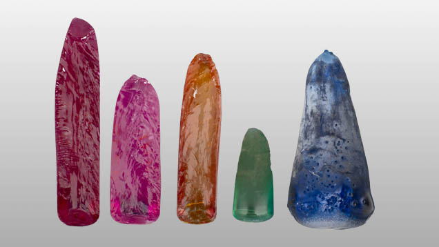 Flame fusion synthetic corundum Flame fusion synthetic corundum