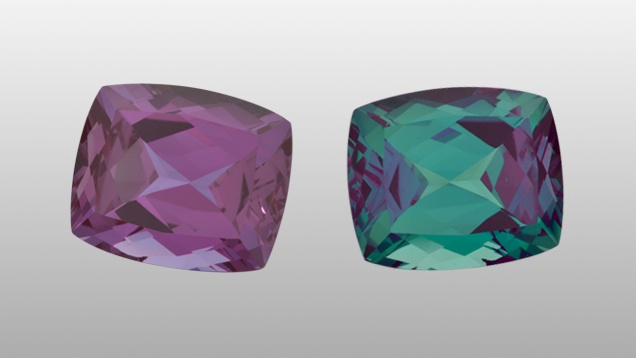 Synthetic alexandrite Synthetic alexandrite