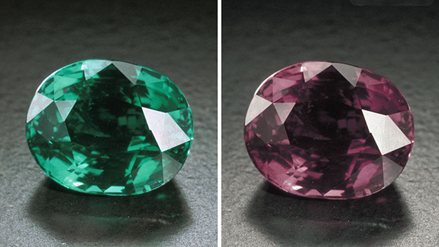 Color Change in Alexandrite