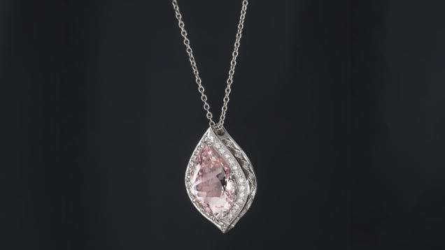 Morganite. Morganite is a durable gemstone. With proper care, it will provide a lifetime of jewelry-wearing enjoyment. -Courtesy of The Greenwood Group.