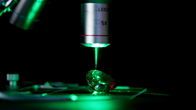 Confocal Raman spectroscopy