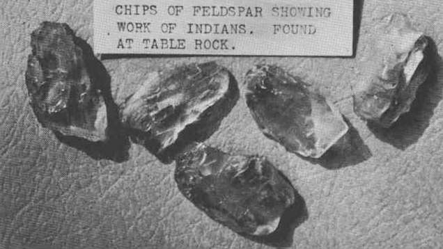 Ore Pit, a publication of Oregon State University’s mineralogy department, published this picture of a collection of sunstones from a Jacksonville, Oregon, museum’s display of early Native American sunstone artifacts. Ore Pit, a publication of Oregon State University’s mineralogy department, published this picture of a collection of sunstones from a Jacksonville, Oregon, museum’s display of early Native American sunstone artifacts.