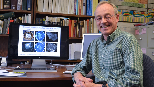 The work of Carnegie scientist, Dr. Steven Shirey and his co-workers has pushed the age of some diamonds back as far as 3.5 billion years. Duncan Pay © GIA, courtesy Carnegie Institution of Washington The work of Carnegie scientist, Dr. Steven Shirey and his co-workers has pushed the age of some diamonds back as far as 3.5 billion years. Duncan Pay © GIA, courtesy Carnegie Institution of Washington