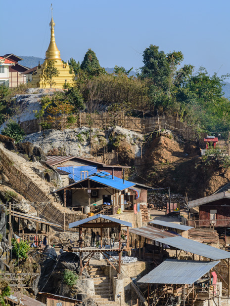 Mogok mining activity Mogok mining activity
