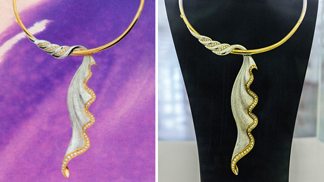 Necklace from “Elegant” suite