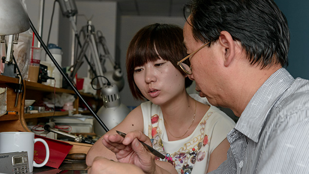 Craftspeople at the Factory