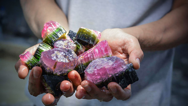 Tourmaline, Cruzeiro mine, Brazil