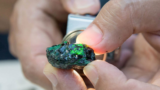 Emerald, Montebello mine, Brazil
