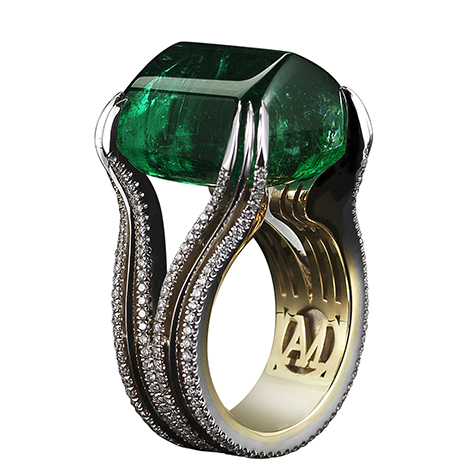 Sugarloaf Green Emerald Ring Sugarloaf Green Emerald Ring
