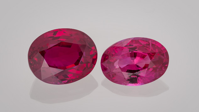 4.04 ct and 3.00 ct rubies 4.04 ct and 3.00 ct rubies