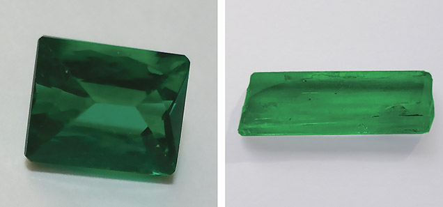 Study sample emeralds Study sample emeralds