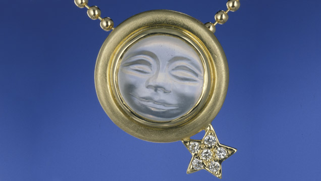 17558.jpg. Moonstone has long been associated with the moon. - © GIA & Tino Hammid, courtesy 23rd St. Shop, Santa Monica