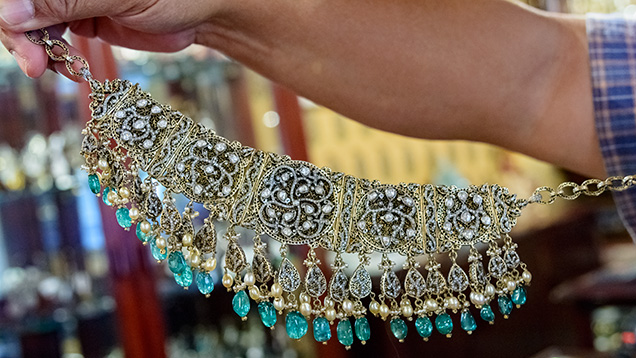 Indo-Russian Choker Back Indo-Russian Choker Back