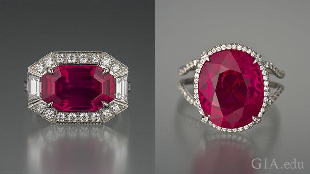 Red spinel, Burma ruby Red spinel, Burma ruby