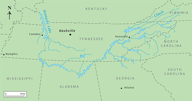 May of the Tennessee River