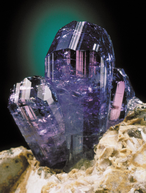 Blue Tanzanite Crystals Blue Tanzanite Crystals