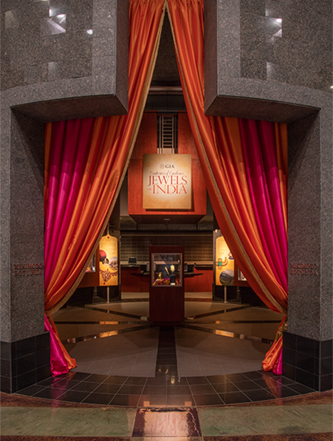 A view of the Rotunda entrance of the GIA Museum in Carlsbad. A view of the Rotunda entrance of the GIA Museum in Carlsbad.