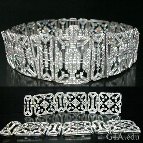 The top photo shows the crown intact and the bottom photos shows the bracelet sections. The top photo shows the crown intact and the bottom photos shows the bracelet sections.