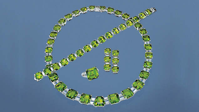 Suite of Peridot Jewelry Suite of Peridot Jewelry