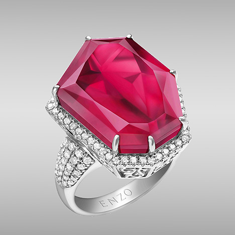 Rubellite Ring Rubellite Ring