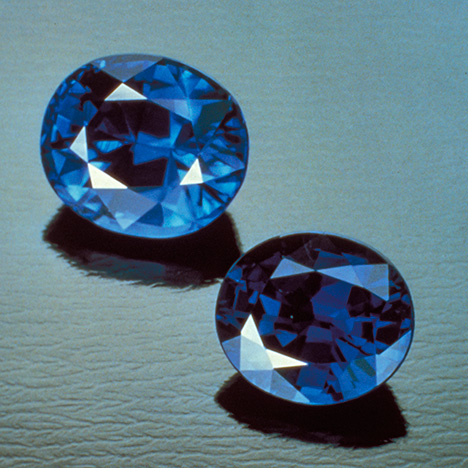 Two finished Australian sapphires Two finished Australian sapphires