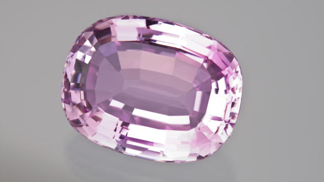 Morganite. Faceted morganites can be found in large sizes, even exceeding 100 cts. - Robert Weldon