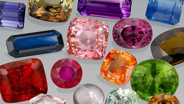 Various Gems GIA Gem Project, Dr. E. J. Gubelin Collection Various Gems GIA Gem Project, Dr. E. J. Gubelin Collection