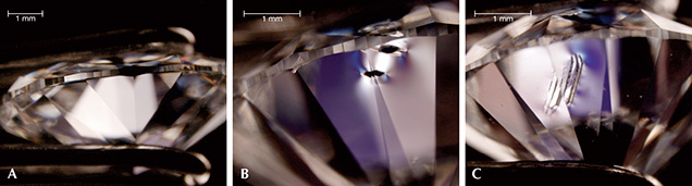 Strain and localized distortions in HPHT synthetic diamonds Strain and localized distortions in HPHT synthetic diamonds