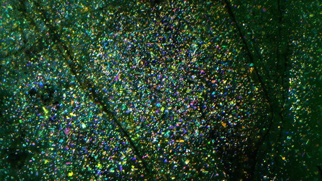 Minute fluid inclusions create asterism in emerald. Minute fluid inclusions create asterism in emerald.