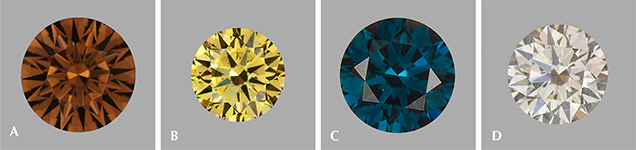 CVD synthetic diamonds in fancy colors besides pink CVD synthetic diamonds in fancy colors besides pink