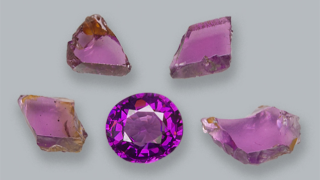 FA16-GNI-Figure-7_207934-636x358.jpg. Purple pyrope-almandine garnets from Manica Province, Mozambique