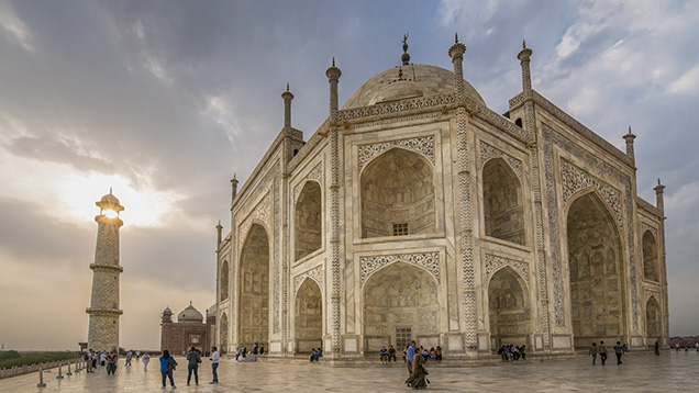 Minarets of the Taj Mahal