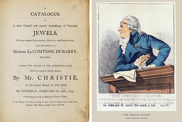 Christie’s 1795 auction of Madame du Barry’s jewels Christie’s 1795 auction of Madame du Barry’s jewels