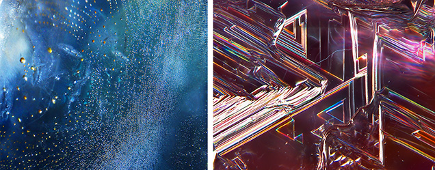 Fingerprints, negative crystals, and triangular growth terraces in Muling sapphire. Fingerprints, negative crystals, and triangular growth terraces in Muling sapphire.