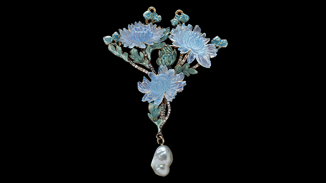 Chrysanthemum pendant/brooch Chrysanthemum pendant/brooch