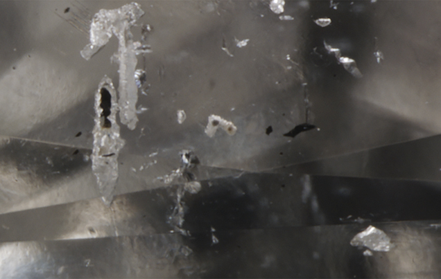 Indented Crystal Structures