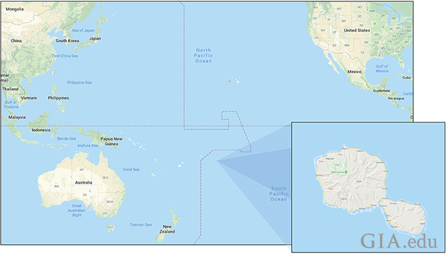 French Polynesia and the island of Tahiti French Polynesia and the island of Tahiti