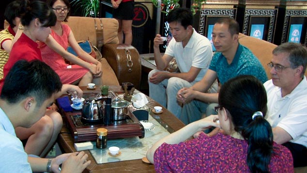 The documentaries and our future collaborations are all possible due to the close bonds the team made with the Chinese industry leaders and professionals, such as at this traditional Chinese tea ceremony with the president of the Pingzhou Jadeite Association. The documentaries and our future collaborations are all possible due to the close bonds the team made with the Chinese industry leaders and professionals, such as at this traditional Chinese tea ceremony with the president of the Pingzhou Jadeite Association.