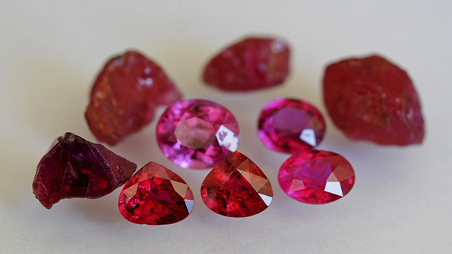 Rubies from Niassa province in Mozambique Rubies from Niassa province in Mozambique